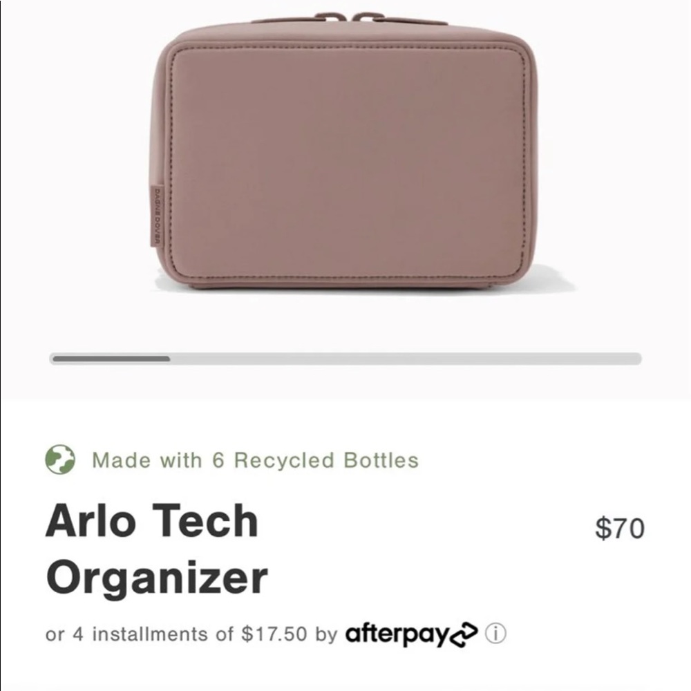 Dagne Dover arlo tech organizer dune